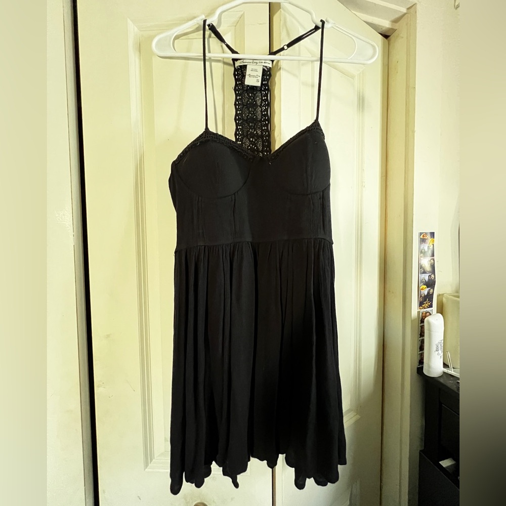 Black sundress with pockets